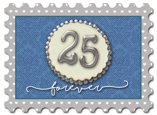 25-year anniversary medallion 25-year anniversary medallion